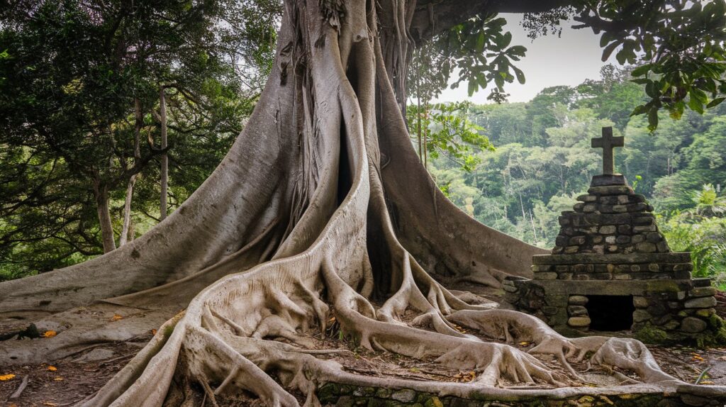 a photo of a large ancient tree with strong roots 12xyieHqQziICfd 4UbuxQ 0qZASk ISE2I mmy9O4YsQ